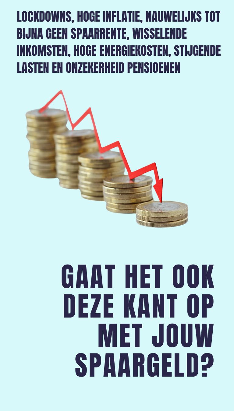 Gaat je spaargeld naar beneden?